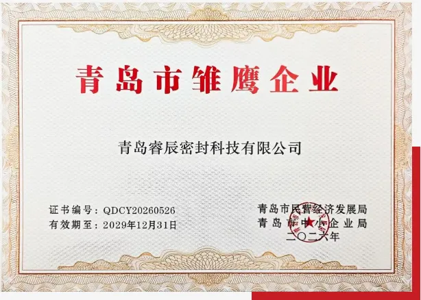 Společnost Qingdao Ruichen Sealing Technology Co., Ltd. byla vybrána jako Qingdao 2026 